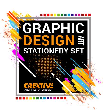 Creative - Stationery set design
