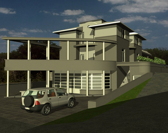Reconstruction - Office building