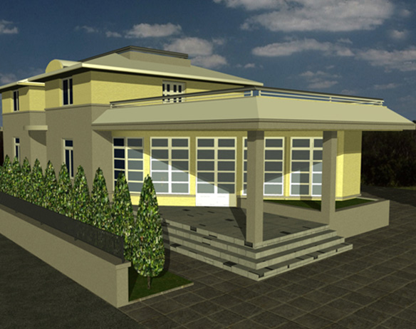 Reconstruction - Office building