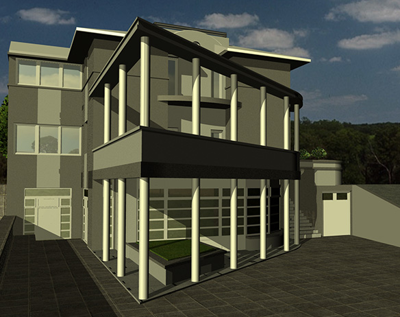 Reconstruction - Office building