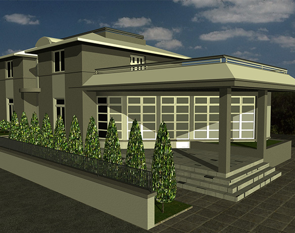 Reconstruction - Office building