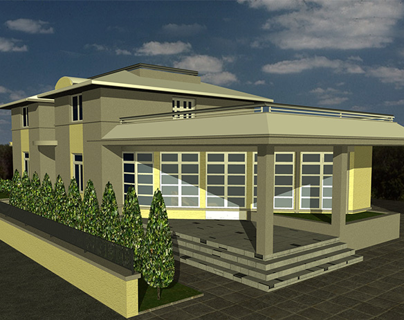 Reconstruction - Office building