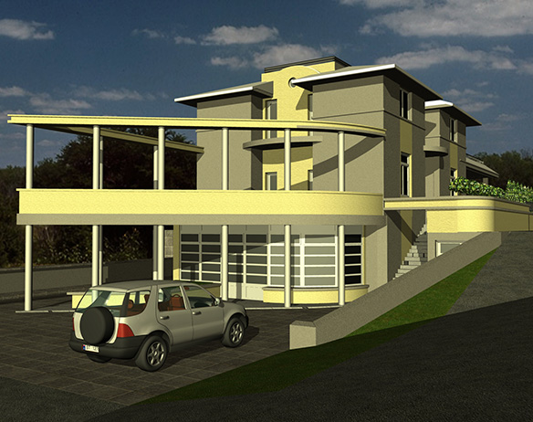 Reconstruction - Office building