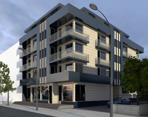 Multifamily residential building