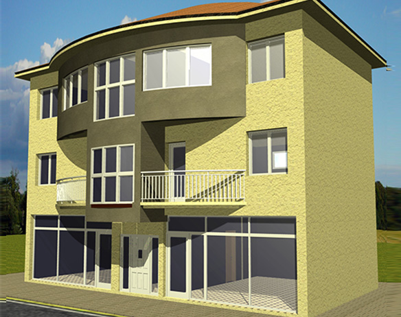 Multifamily residential building