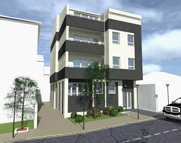 Multifamily residential building