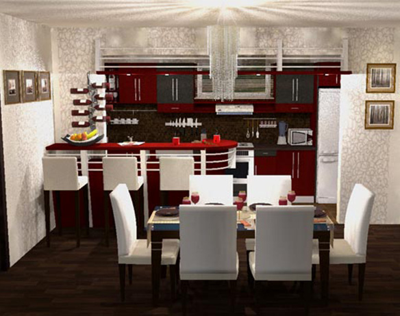 Interior private houses