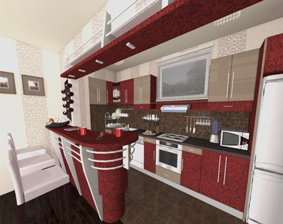 Interior private houses