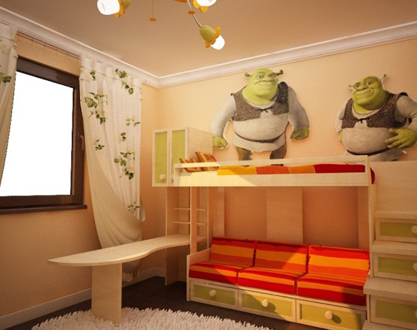 Interior private houses