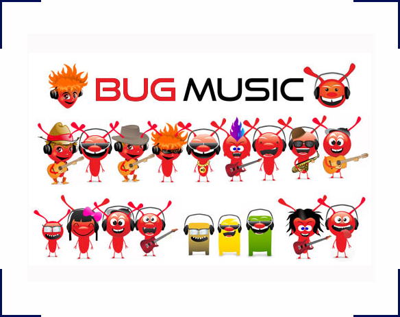 Logo Bug MUSIC