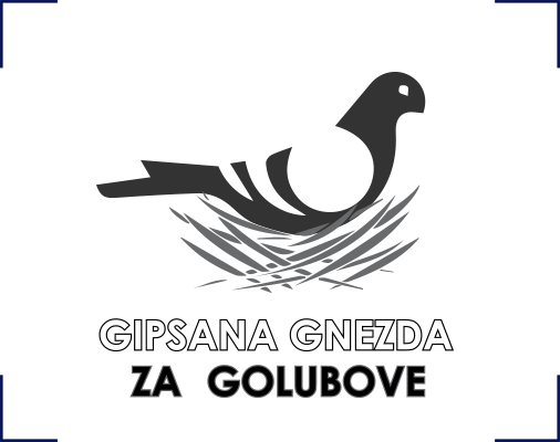 Logo Gipsana gnezda za golubove