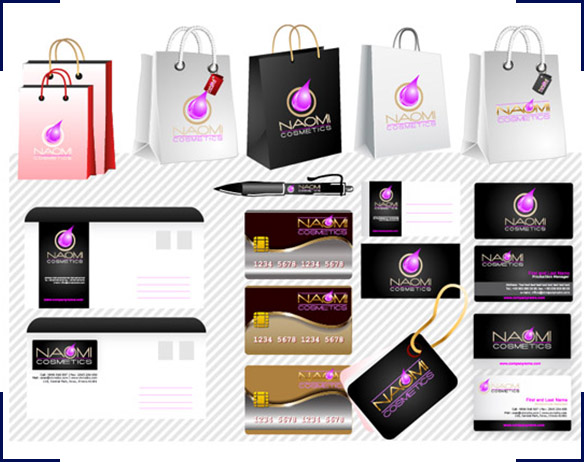 Stationery set design