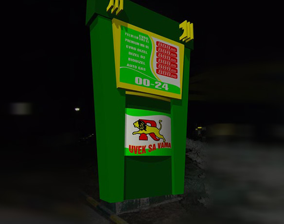  Totem - billboard & illuminated advertising