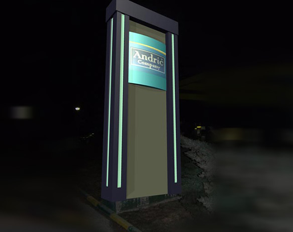 Totem - billboard & illuminated advertising
