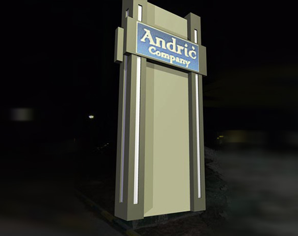 Totem - billboard & illuminated advertising