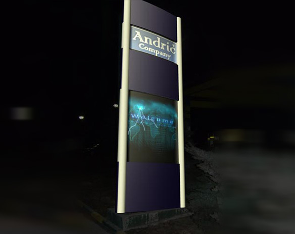 Totem - billboard & illuminated advertising